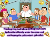 Thanksgiving Dysfunctional Family