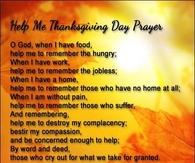 thanksgiving day prayer