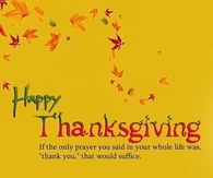 Happy Thanksgiving