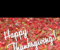 Happy Thanksgiving