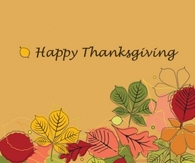 Happy Thanksgiving