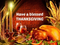 Have a blessed thanksgiving
