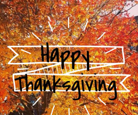 Happy Thanksgiving