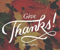 Give thanks