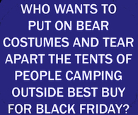 Who wants to