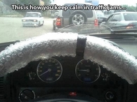 keep cam in traffic jams