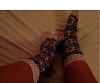 Wool christmas socks