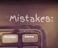 Mistakes: delete