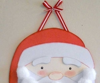Cotton ball santa craft