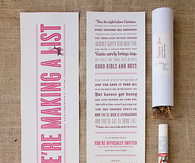 Festive invitation