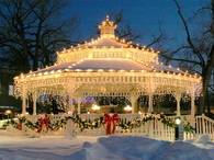 Gazebo Lights for Christmas