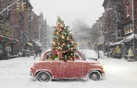 Traveling Christmas Tree
