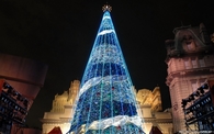 Blue Christmas Tree