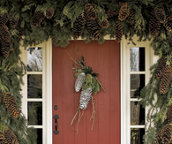 Pinecone arrangement
