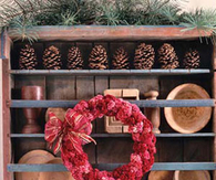 Red wreath