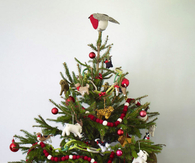 Whimsical christmas tree