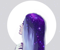 Galaxy hair
