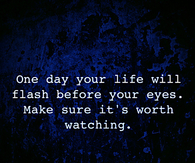 Make sure it is worth watching