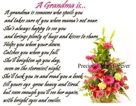 a grandma is