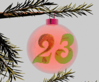 23 days until christmas
