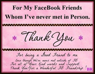 my Facebook friends
