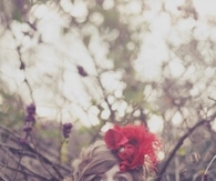 Beautiful winter bride