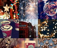 Winter collage