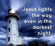 Jesus lights the way