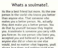 Whats A Soulmate