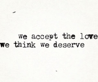 We Accept the Love