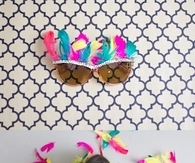 Embellished glasses for new years