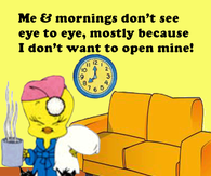 Me and mornings
