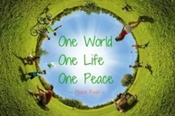 One world, one life, one peace