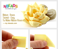 Ribbon Roses Tutorial - Easy to Make Ribbon Roses