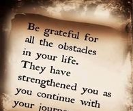 Be Grateful