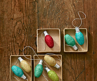 Sparkling ornaments