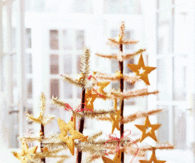 Sugar cookie star trees