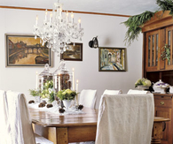 Pinecone Centerpieces