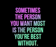 the person you want most