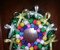 Homemade wreath
