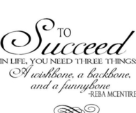To Succeed
