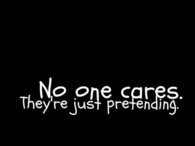 No one cares, they are just pretending