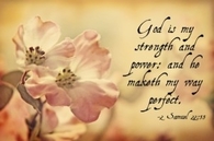 God is my strength