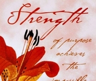 Strength of purpose achieves the impossible