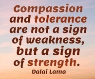 Compassion and tolerance