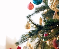 Christmas tree and presents