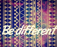 Be Different