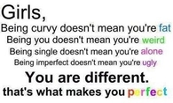 you are different