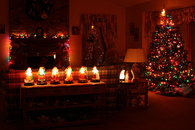 Santa lights