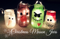 DIY Christmas Mason Jars